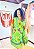 VESTIDO ÁGATHA -G -CURTO -VERDE - SOL DE VERÃO - VISCOSE PRÉ LAVADA - Imagem 1