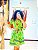 VESTIDO ÁGATHA -G -CURTO -VERDE - SOL DE VERÃO - VISCOSE PRÉ LAVADA - Imagem 9