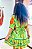 VESTIDO ÁGATHA -G -CURTO -VERDE - SOL DE VERÃO - VISCOSE PRÉ LAVADA - Imagem 2