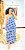 VESTIDO MAIA - AZULEJOS - GRÉCIA- AZUL-FLUITY POLIAMIDA - Imagem 4