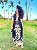 VESTIDO MELINA -G- MANGA MORCEGO- PRETO E BEGE - SOL DE VERÃO - VISCOSE PRÉ LAVADA - Imagem 2