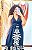 VESTIDO MELINA -G- ALCINHA - PRETO E BEGE - SOL DE VERÃO - VISCOSE PRÉ LAVADA - Imagem 5