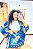 CONJUNTO AMORA - ALTO VERÃO- AZUL ESCURO -  -VISCOSE PRÉ LAVADO ,GRAMADURA 140 - Imagem 6
