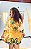 VESTIDO CAMILA - FLOR DE OUTONO-AMARELO - VISCOSE PRÉ LAVADO - Imagem 8
