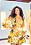 VESTIDO CAMILA - FLOR DE OUTONO-AMARELO - VISCOSE PRÉ LAVADO - Imagem 4