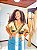 CROPPED MORCEGO- FLOR DE OUTONO-AMARELO - VISCOSE PRÉ LAVADO - Imagem 1