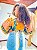 CROPPED MORCEGO- FLOR DE OUTONO-AMARELO - VISCOSE PRÉ LAVADO - Imagem 2
