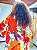 KIMONO  - PRAIA URBANA -LARANJA- VISCOSE PRÉ LAVADO - Imagem 2