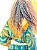 CROPPED MORCEGO - AZUL- VISCOSE PRÉ LAVADO - Imagem 2