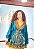 VESTIDO CECÍLIA- SOL-AZUL- VISCOSE PRÉ LAVADO - Imagem 2