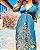 VESTIDO ESMERALDA-SOL -AZUL - VISCOSE PRÉ LAVADO - Imagem 4