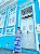CONJUNTO VENEZA - CIDADE DOS AZULEJOS -FLUITY - AZUL - Imagem 10