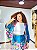 CONJUNTO AMORA - SOL - AZUL-VISCOSE PRÉ LAVADO ,GRAMADURA 140 - Imagem 1