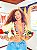 CROPPED GABRIELA- SOL-COLORIDO - VISCOSE PRÉ LAVADO - Imagem 1