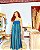 VESTIDO LIVIA - ITÁLIA -AZUL - VISCOSE PRÉ LAVADO - COD- 3624 - Imagem 3