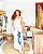 VESTIDO LAURA - ITÁLIA -AZULEJO- VISCOSE PRÉ LAVADO - COD- 3612 - Imagem 4
