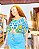 BLUSA LUIZA - ITÁLIA -AZUL - VISCOSE PRÉ LAVADO - COD- 3600 - Imagem 2