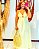 VESTIDO PÉROLA - M-AMARELO MANTEIGA -PRIMAVERA VERÃO -100% ALGODÃO - Imagem 3