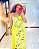 VESTIDO LENÇO - M-AMARELO -PRIMAVERA VERÃO -VISCOSE PRÉ LAVADO ,GRAMADURA 260 - Imagem 4