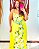VESTIDO LENÇO - M-AMARELO -PRIMAVERA VERÃO -VISCOSE PRÉ LAVADO ,GRAMADURA 260 - Imagem 3