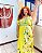 VESTIDO MELINA- M-AMARELO-PRIMAVERA VERÃO -VISCOSE PRÉ LAVADO ,GRAMADURA 260 - Imagem 1