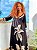 VESTIDO PRINCESA -M- OUTONO INVERNO -PRETO- VISCOSE PRÉ LAVADO - Imagem 1