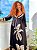 VESTIDO PRINCESA -G- OUTONO INVERNO -PRETO- VISCOSE PRÉ LAVADO - Imagem 1