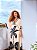 VESTIDO DANIELA -G- OUTONO INVERNO -BRANCO - VISCOSE PRÉ LAVADO - Imagem 1
