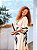 VESTIDO DANIELA -G- OUTONO INVERNO -BRANCO - VISCOSE PRÉ LAVADO - Imagem 10