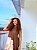 VESTIDO SUZANE-G- FLORECER -MARROM- VISCOSE PRÉ LAVADO - Imagem 1