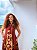 VESTIDO SUZANE-G- FLORECER -MARROM- VISCOSE PRÉ LAVADO - Imagem 1