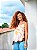 BLUSA FERNANDA -G- MARROM - FLORECER- VISCOSE PRÉ LAVADA - Imagem 2