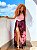 VESTIDO FLORECER - BRASILIDADE -VINHO -VISCOSE PRÉ LAVADO - Imagem 3