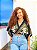 CROPPED MORCEGO-PRETO -BRASILIDADE - VISCOSE PRÉ LAVADO - Imagem 1