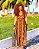 VESTIDO LIANA - PÔR DO SOL -MARROM COM DETALHES -VISCOSE PRÉ LAVADO - Imagem 6
