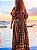 VESTIDO MORCEGO - PÔR DO SOL -MARROM COM DETALHES -VISCOSE PRÉ LAVADO - Imagem 4