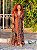 VESTIDO MORCEGO - PÔR DO SOL -MARROM COM DETALHES -VISCOSE PRÉ LAVADO - Imagem 9