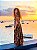 VESTIDO MORCEGO - PÔR DO SOL -MARROM COM DETALHES -VISCOSE PRÉ LAVADO - Imagem 8