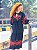 VESTIDO LORENA- PÔR DO SOL -AZUL MARINHO -VISCOSE PRÉ LAVADO - Imagem 9