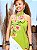 BLUSA ARIELA-G- VERDE- FLORECER- VISCOSE PRÉ LAVADA - Imagem 1