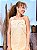 VESTIDO BORDADO- CURTO -G- FLORECER -BEGE- VISCOSE PRÉ LAVADO - Imagem 3