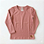 Blusa Manga Longa Cotton para meninas - Imagem 4