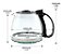 Jarra Original Cafeteira Philco Ph14 Plus Vidro Original Philco - Imagem 3