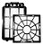 Kit Filtros Para Aspirador Electrolux Equipt Eqp10 E Eqp20 - Imagem 2