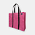 Ecobag Medium Pink & Alça Black - Imagem 1
