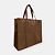 Ecobag Medium Marrom Capuccino - Imagem 2