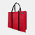 Ecobag Big Vermelha & Alça Black - Imagem 1