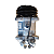 COMPRESSOR UNIVERSAL SD 5H14 4509 2A 12V 8 ORELHAS 132mm - Imagem 8