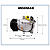 COMPRESSOR REFRIJET 10S12 FORD RANGER DIESEL 2.2/ 3.2 2013 À 2017 12V 7PK Ø107MM OEM:1715092 - Imagem 8