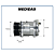 COMPRESSOR UNIVERSAL 5H14 8PK 12V SAÍDA VERTICAL 8 ORELHAS - Imagem 6